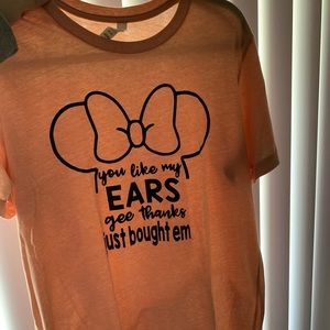 Disney shirt (coral)